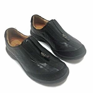 Clarks Size 7.5 M Unmasked Black Shoes Casual